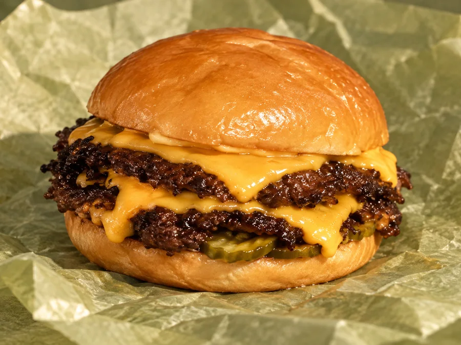 Cheeseburger duplo